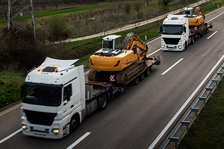 HEAVY EQUIPMENT TRANSPORT